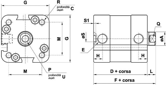 cilindro compatto 32