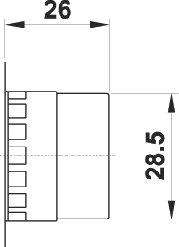 Short lever selector