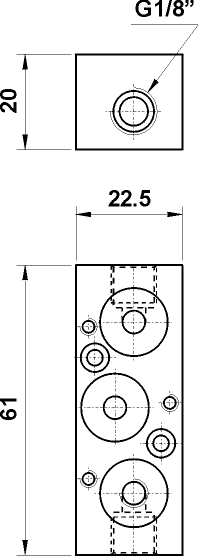separate air exhaust 1/8